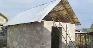 Строительство бани из пеноблоков в Людиново - цена от 133731 рублей