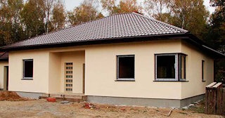 Одноэтажный дом из газобетона под ключ: стоимость от 133731 рублей в Людиново